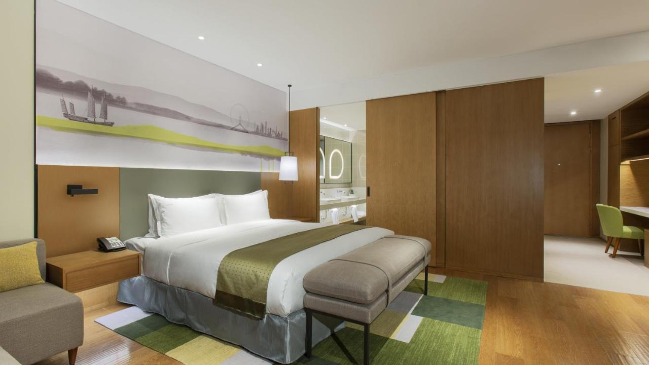 Holiday Inn & Suites Tianjin Downtown By Ihg,Tianjin Drum Tower,Joycity Shopping Mall,Tianjin Ancient Cultural Street,Haihe River,The Porcelain House,Convenient Access To Tianjin Binhai International Airport Kültér fotó