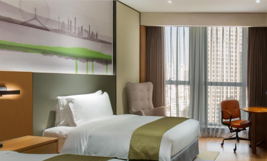Holiday Inn & Suites Tianjin Downtown By Ihg,Tianjin Drum Tower,Joycity Shopping Mall,Tianjin Ancient Cultural Street,Haihe River,The Porcelain House,Convenient Access To Tianjin Binhai International Airport Kültér fotó