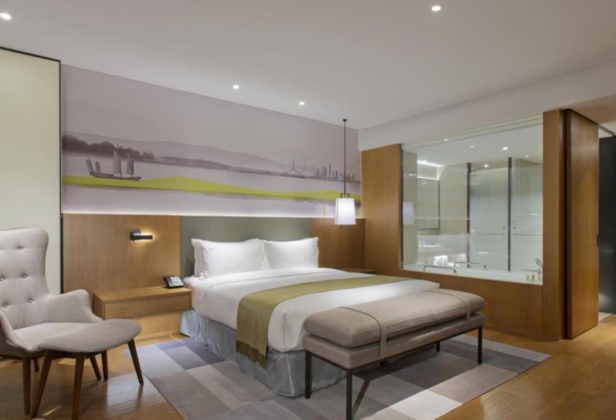 Holiday Inn & Suites Tianjin Downtown By Ihg,Tianjin Drum Tower,Joycity Shopping Mall,Tianjin Ancient Cultural Street,Haihe River,The Porcelain House,Convenient Access To Tianjin Binhai International Airport Kültér fotó