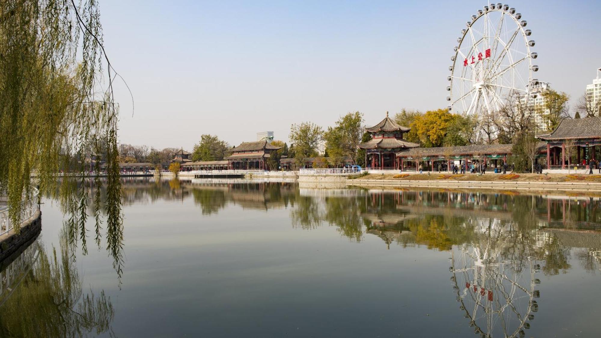 Holiday Inn & Suites Tianjin Downtown By Ihg,Tianjin Drum Tower,Joycity Shopping Mall,Tianjin Ancient Cultural Street,Haihe River,The Porcelain House,Convenient Access To Tianjin Binhai International Airport Kültér fotó