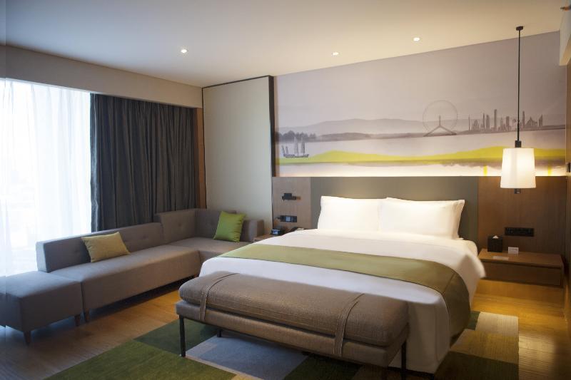 Holiday Inn & Suites Tianjin Downtown By Ihg,Tianjin Drum Tower,Joycity Shopping Mall,Tianjin Ancient Cultural Street,Haihe River,The Porcelain House,Convenient Access To Tianjin Binhai International Airport Kültér fotó